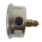 2-1/2" Liquid filled Pressure Gauge,0-230 psi/bar, 1/4 BSP back mount, stainless steel case and brass internal